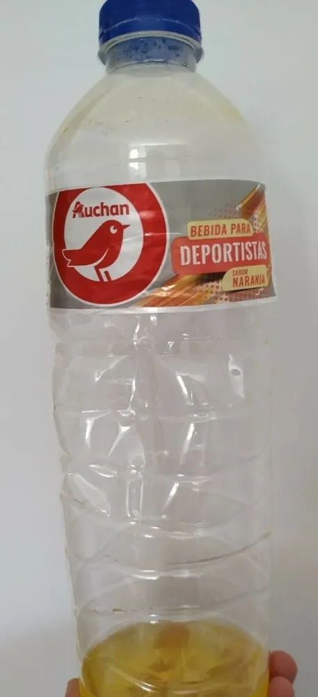 Bebida para deportistas sabor naranja
