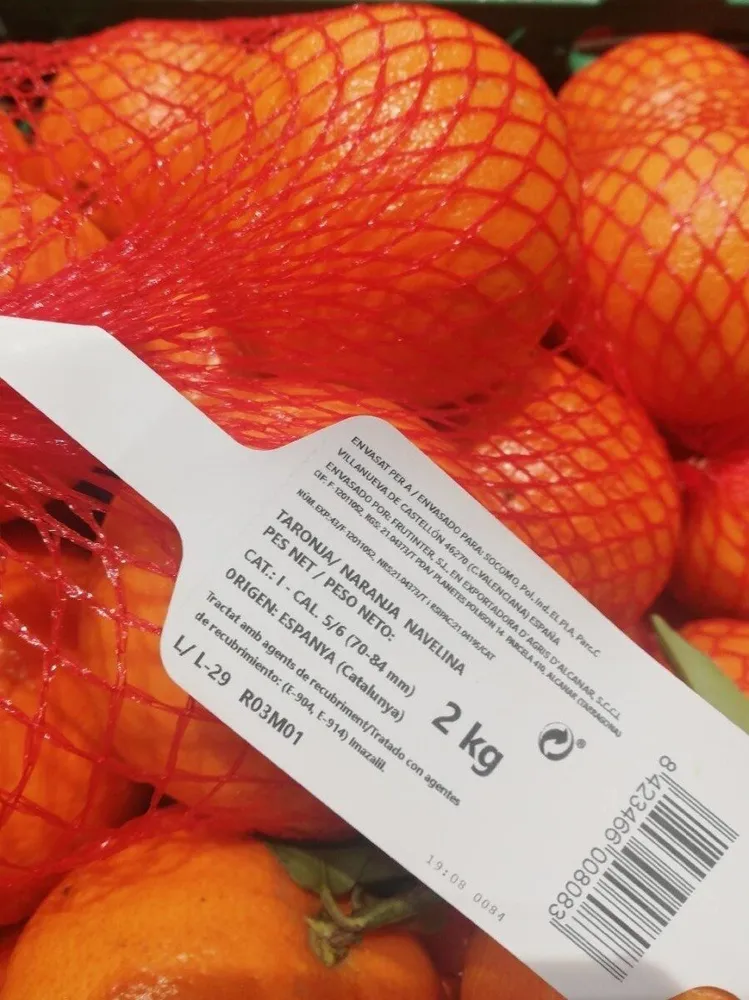Naranja Navelina origen Tarragona