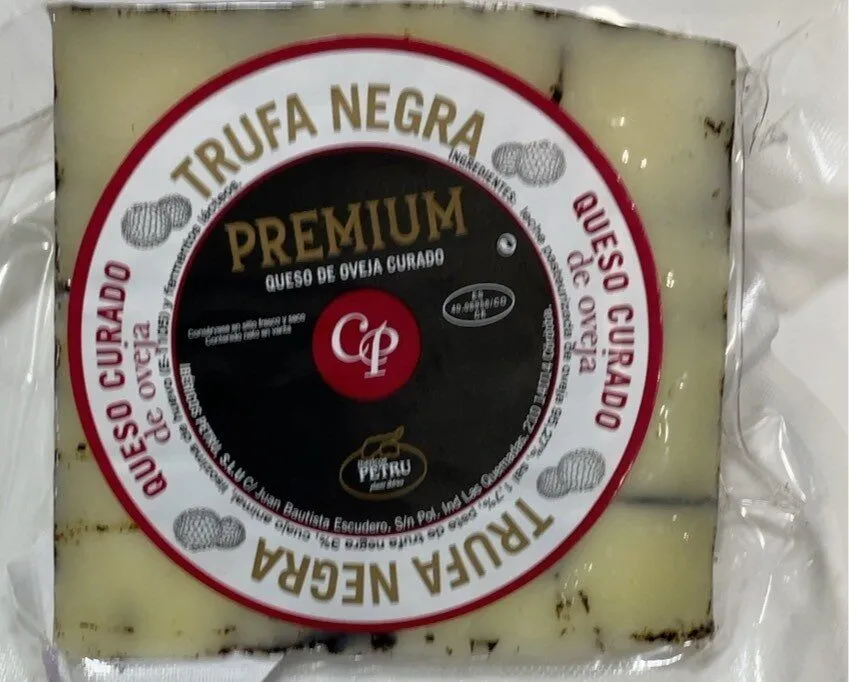 Queso oveja curado con trufa