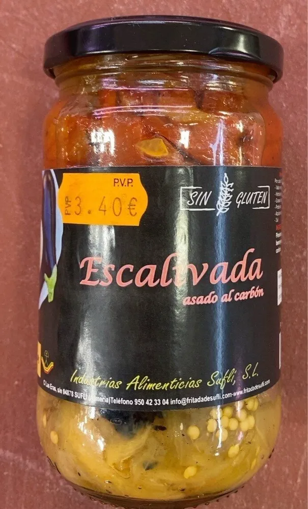 Escalivada asada al carbón