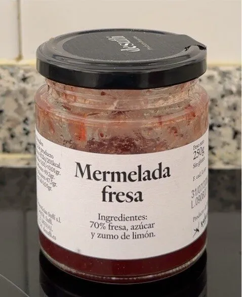 Mermelada de fresa