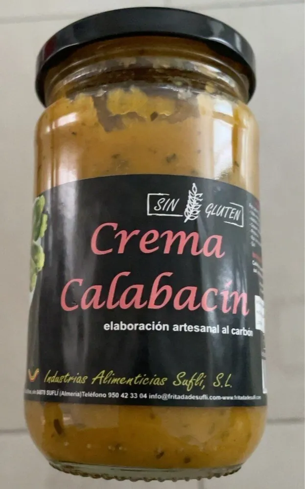 Crema de calabacín