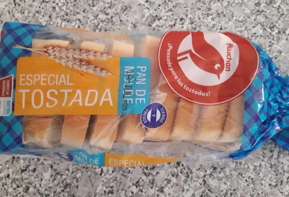 Pan de molde especial tostada