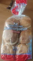 12 panecillos para hamburguesas