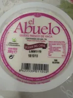 Queso fresco de vaca El Abuelo
