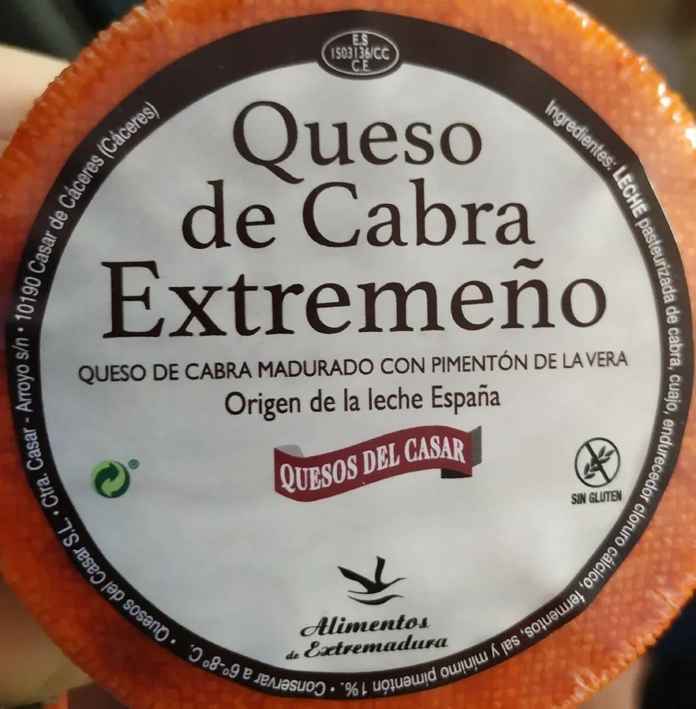 Queso de cabra extremeño