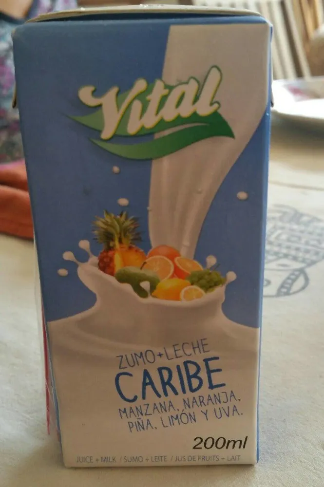 Zumo+Leche Caribe