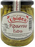 Guindillas piparras Extra Selección frasco 130 g