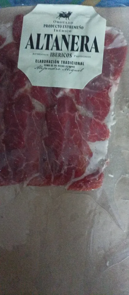 Paleta de cebo iberica