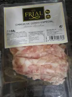 Cabeza de cerdo especial finas lonchas sin gluten