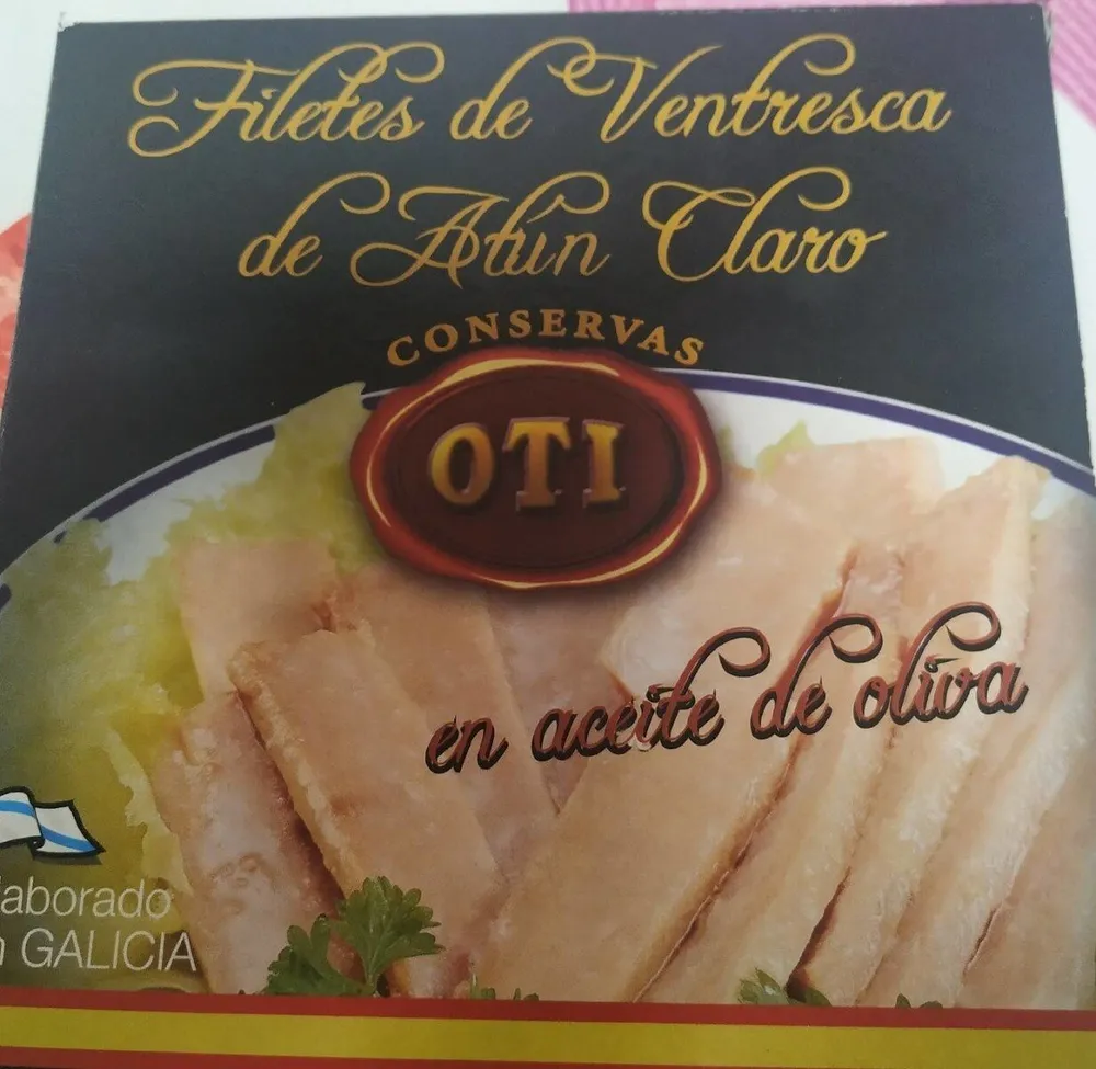 Filetes de ventresca de Atún claro