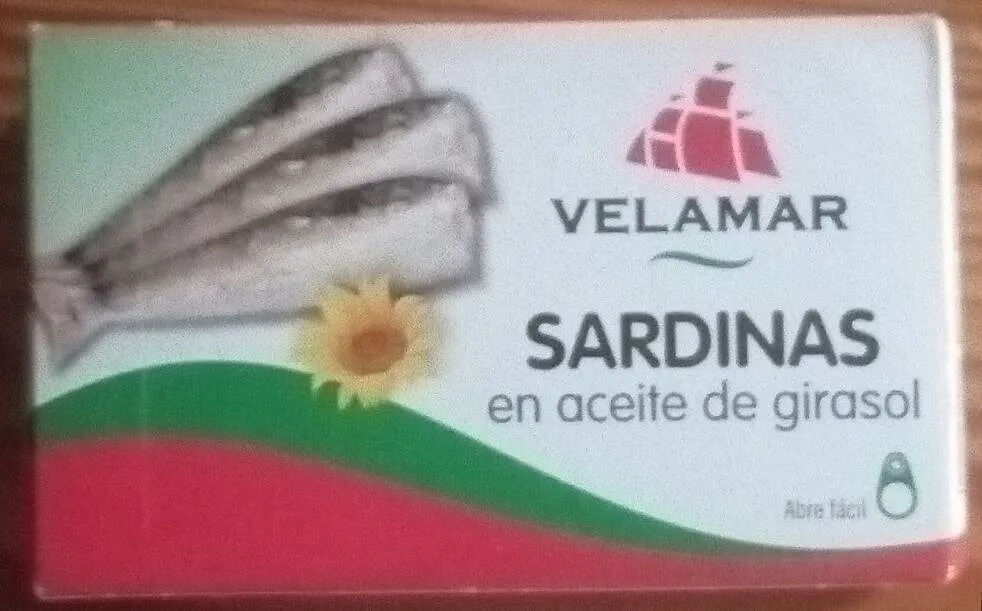 Sardinas en aceite de girasol