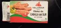 Filetes de caballa del sur en tómate
