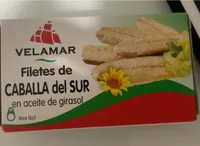Filetes de caballa del sur