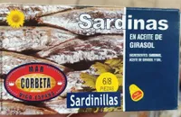 Sardinas en aceite de girasol