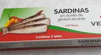 Sardinas en aceite de girasol picante