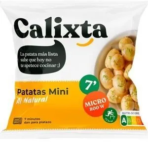 Patatas Mini Al Natural Microondas