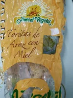Tortitas de arroz con miel