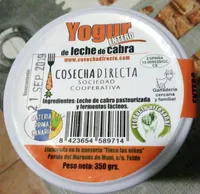 Yogur de leche de cabra