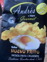 Patata fruta crujiente sabor huevo