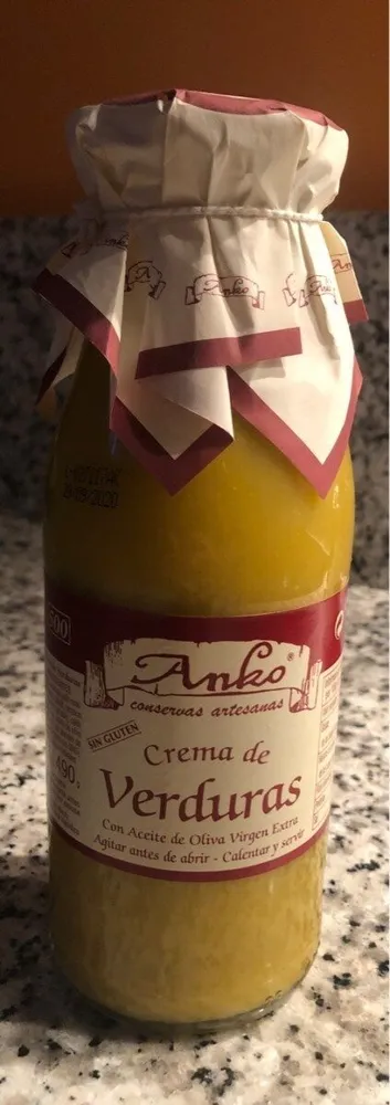 Crema de Verduras