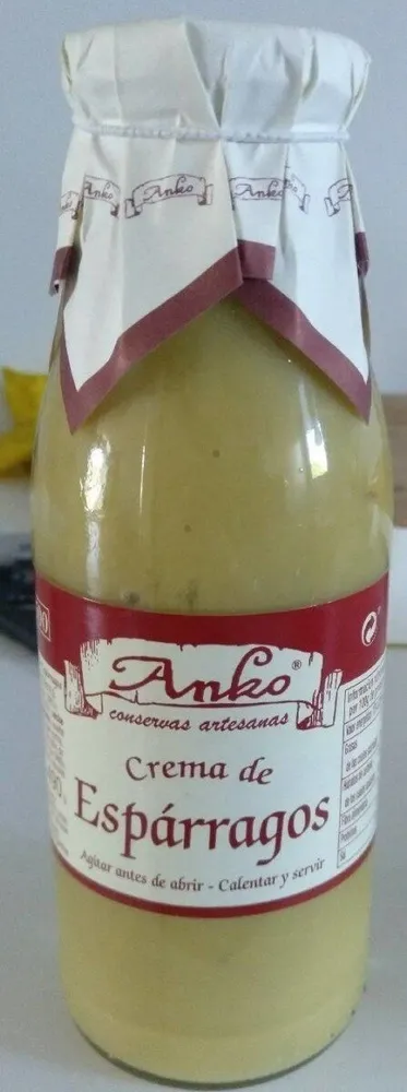 Crema de espárragos