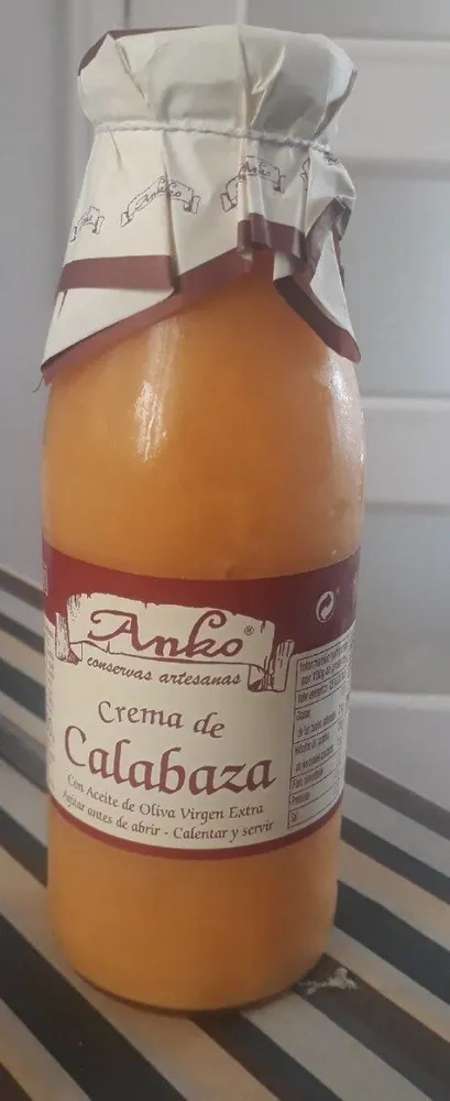 Crema de calabaza