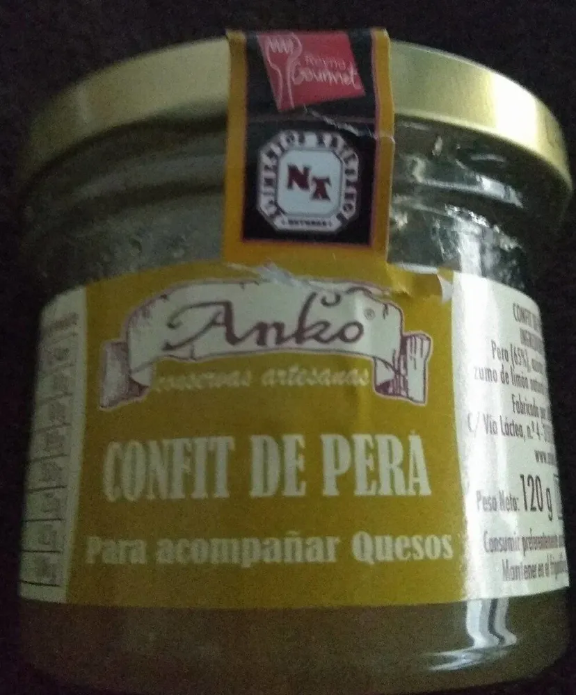 CONFIT DE PERA ANKO