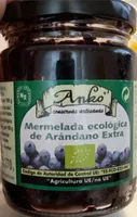Mermelada ecológica de arándanos extra