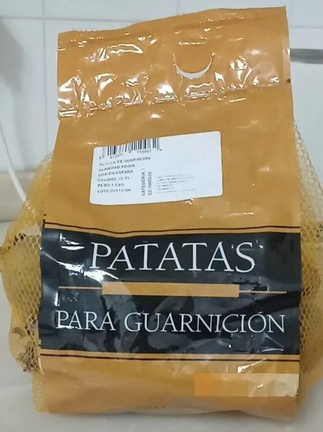 Patatas para guarnición