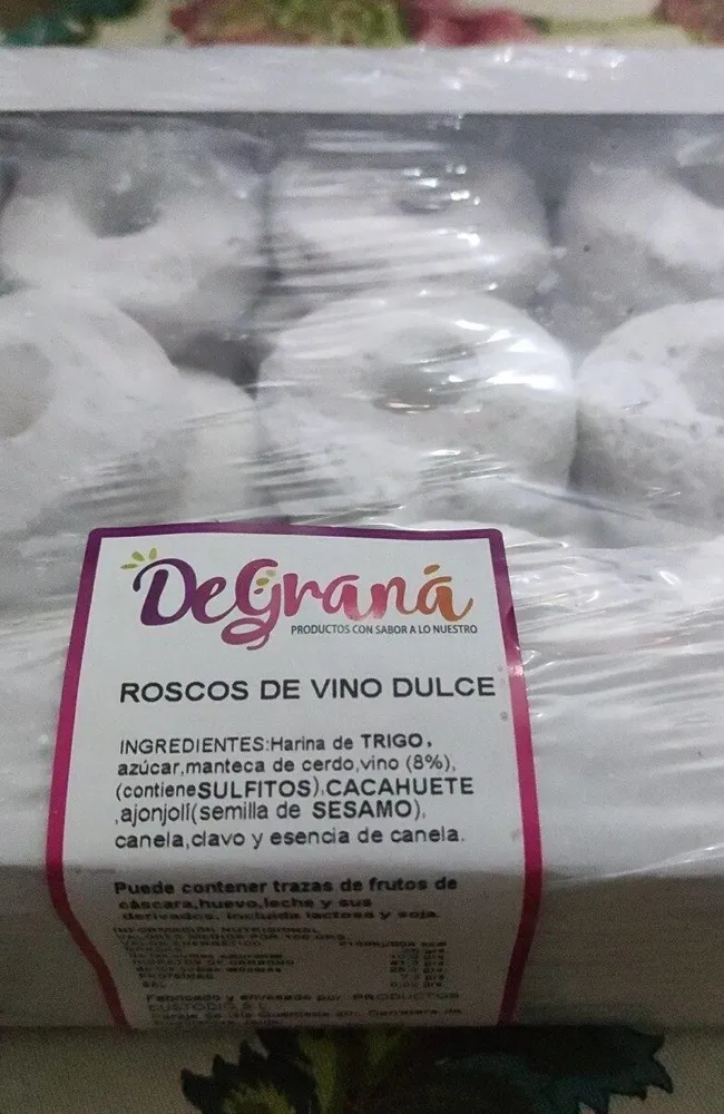 Roscos de vino dulce