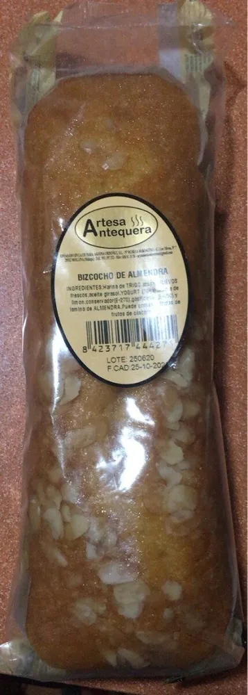 Bizcocho de Almendra