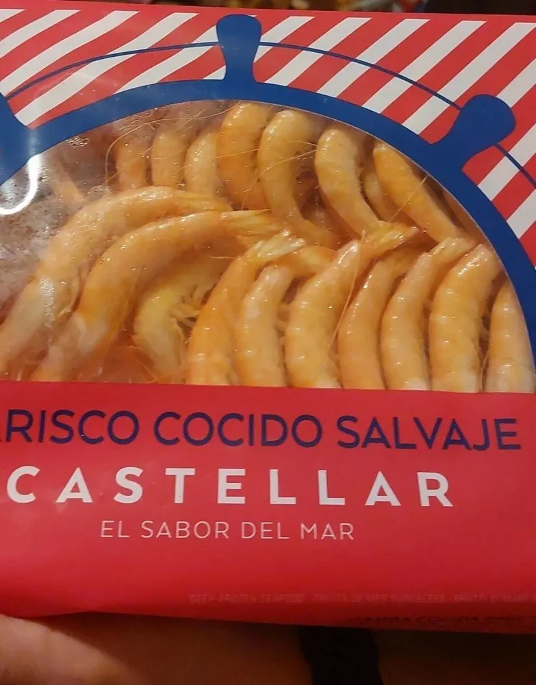 Marisco cocido