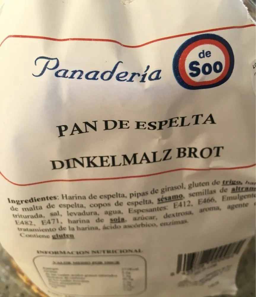 Pan de espelta