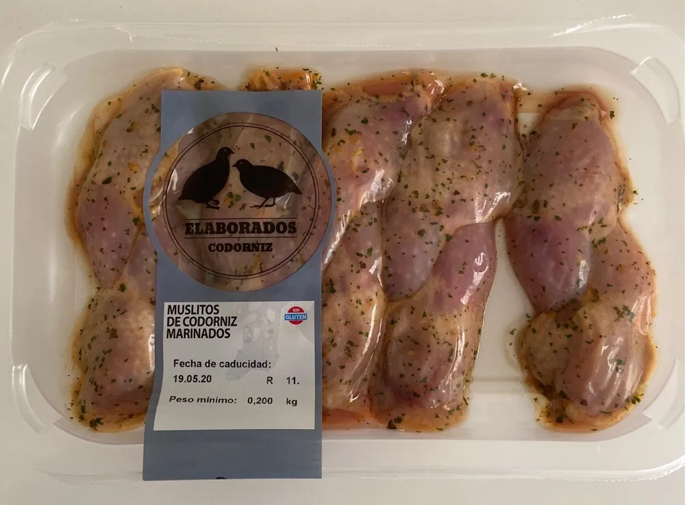 Muslitos de Codorniz Marinados