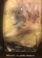 Muslo de pato confitado