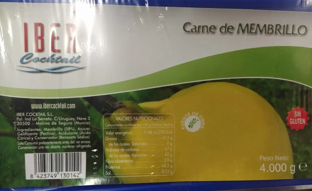 Carne membrillo
