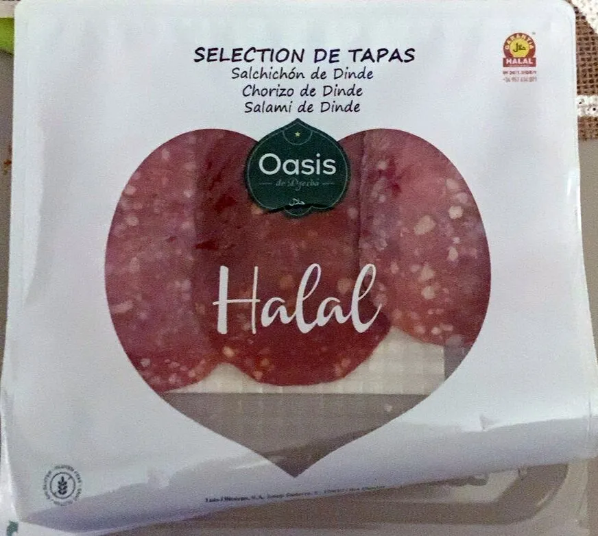 Selection de tapas halal