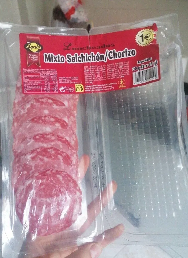 mixto salchichón /Chorizo