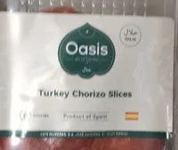 Turkey chorizo slices halal