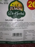 Salami de boeuf