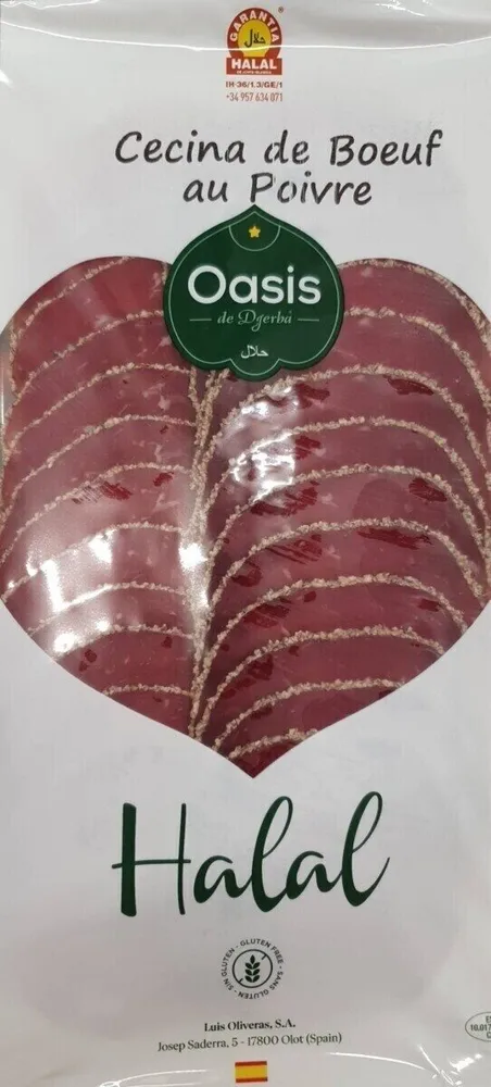 Viande séchée de boeuf au poivre