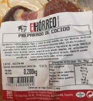 Preparado de cocido