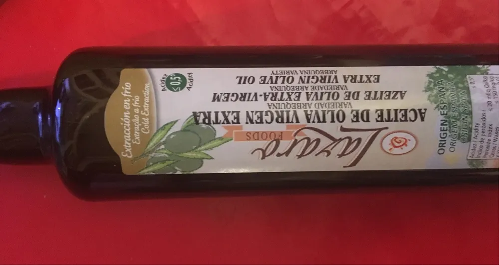 Extra virgin olive oil