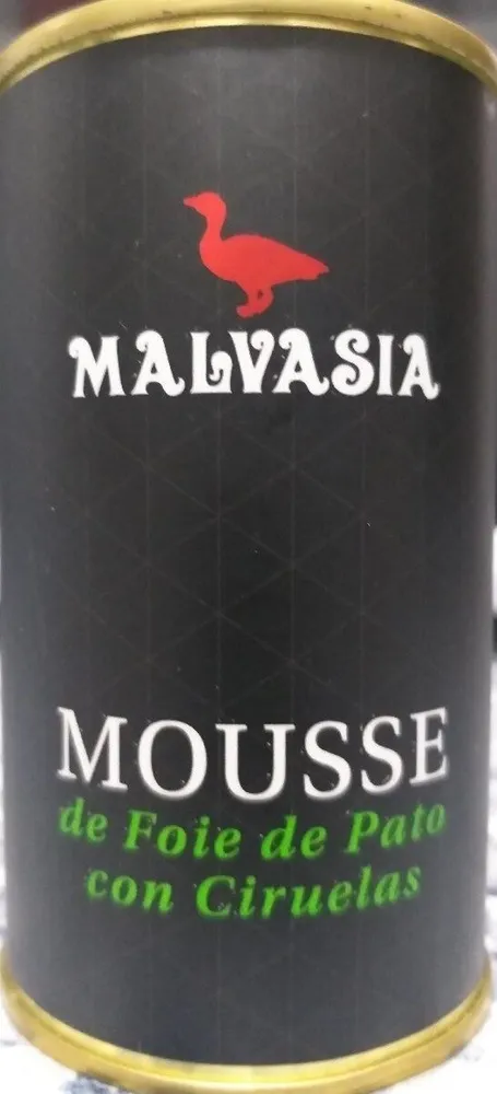 Mousse de foie de pato con ciruelas