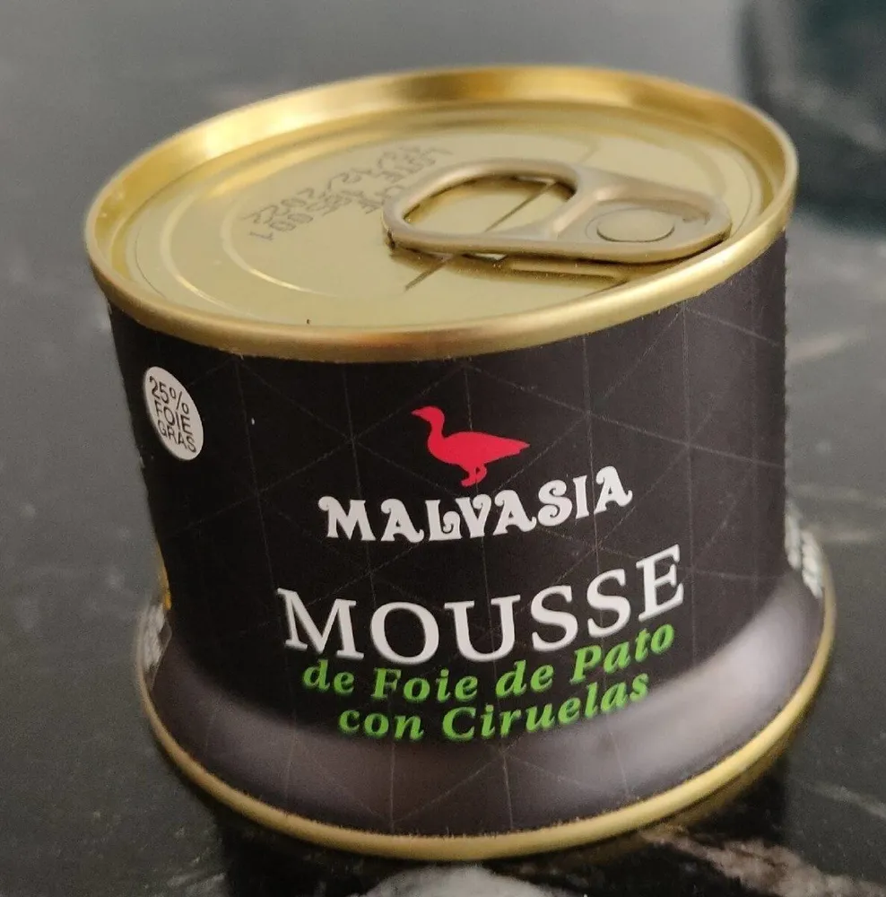 Mousse de Foie de Pato con Ciruelas
