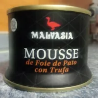 Mouse de foie de pato con trufa