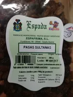 Pasas sultanas