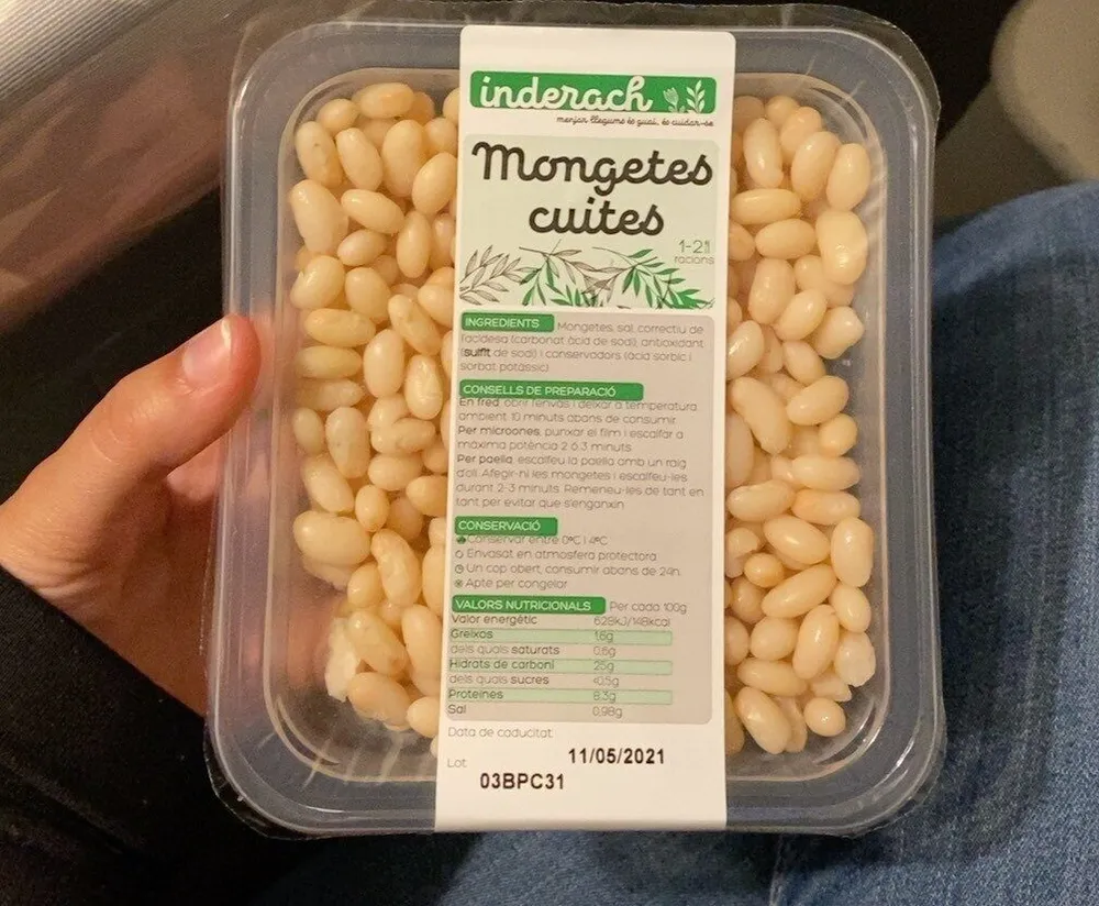Mongetes cuites
