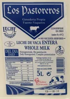 Leche de vaca
